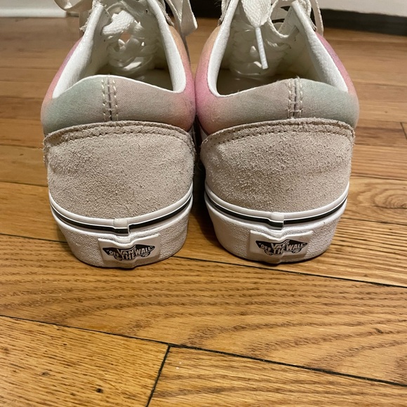 OWO Pastel and White Vans, Size 8.5. - Picture 4 of 4